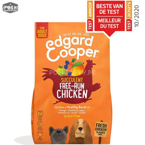 Verse Scharrelkip met mango/blauwe bes/appel en wortel - 700 gr