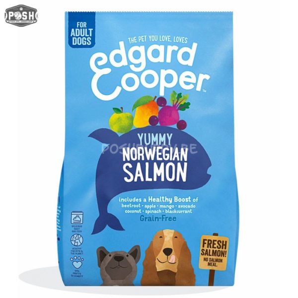 Verse Noorse zalm met rode biet/appel/mango en zwarte bes - 700 gr