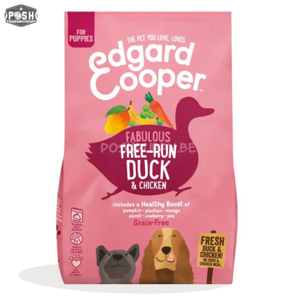PUPPY : Verse scharrelkip & scharreleend met banaan en pompoen - 700 gr