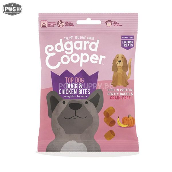BITES Duck & Chicken bites with pumpkin & banana 50g  Granen vrij