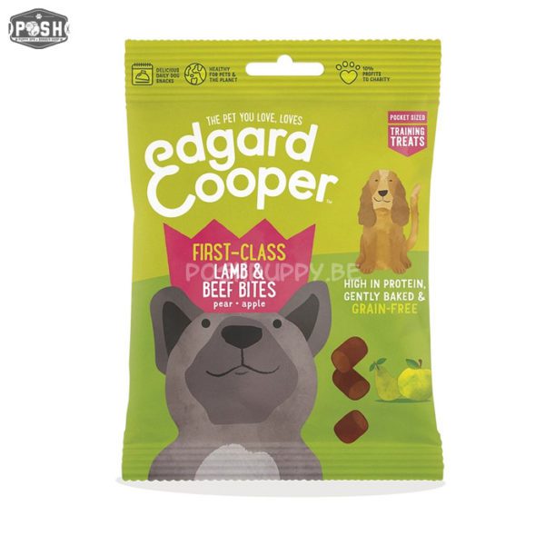 BITES Lamb & Beef bites with pear & apple 50g  Granen vrij