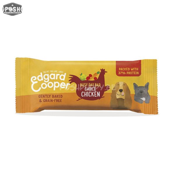 BAR Chicken busy day bar with apple, carrot & cranberry 25g  Granen vrij